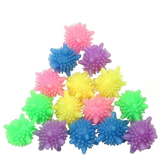 Rukshv Silicone Washing Machine Laundry Ball Reusable Silicone Washing Laundry Dryer Ball for Cleaning Clothes Washing Machine Ball Laundry Dryer (Pack of 15)-image-30