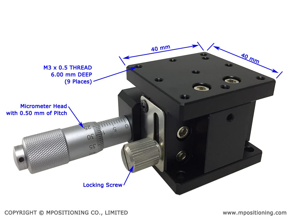 Amazon.com: Vertical Stage, MPositioning T40Z-10A Minimum Z