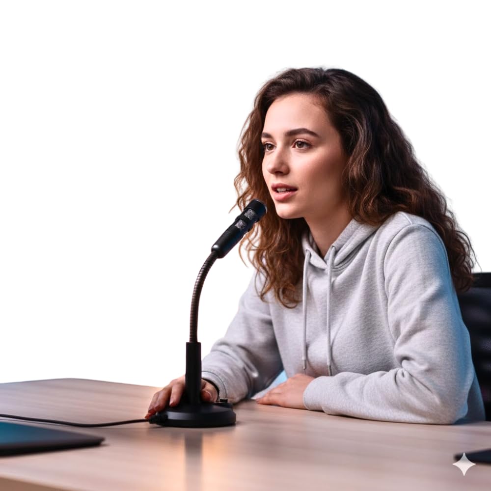 Drumstone (𝐒𝐩𝐞𝐜𝐢𝐚𝐥 𝟏𝟓 𝐘𝐞𝐚𝐫𝐬 𝐖𝐚𝐫𝐫𝐚𝐧𝐭𝐲 USB Desktop Microphone for PC & Laptop – Plug & Play, Studio Condenser Mic with Noise Reduction, Perfect for Streaming, Podcasting,-image-14