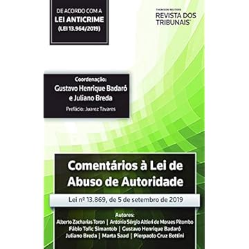 Capa do livro Comentários À Lei De Abuso De Autoridade