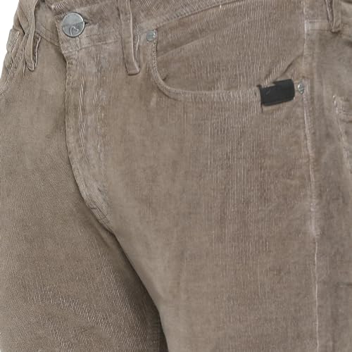 Image of Being Human Beige Slim Straight Fit Men's Denims Clothing