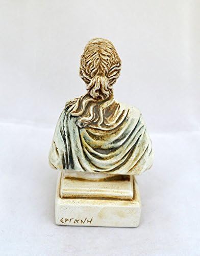 Estia Creations Hygieia Hygiene Ancient Greek Goddess of Health Sculpture Statue Bust