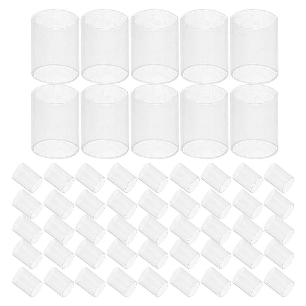 Relleno transparente de tubo PE GOOHOCHY para almohadas de cama y descanso ergonómico diario