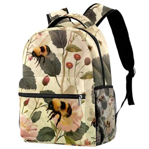 Sac à dos de voyage multicolore pour filles et garçons avec grand espace école