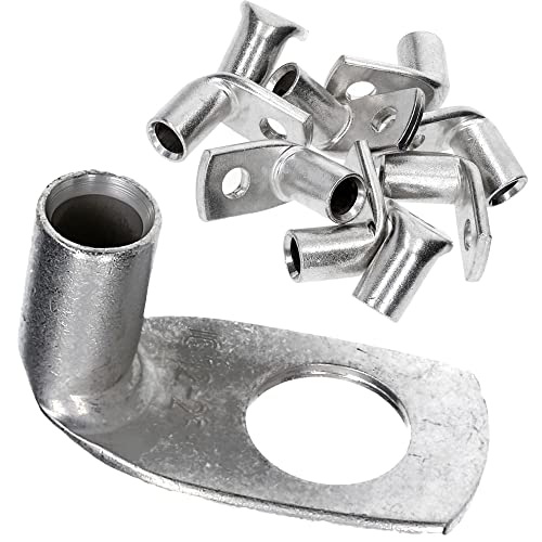 Cosse de câble tubulaire 25 mm² M12 Kalitec coudée à 90° sans trou de vision