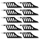 10 Pièces Lames de Scie Sauteuse à Tige en T,Lames de scie Sauteuse à Haute Teneur en Carb...