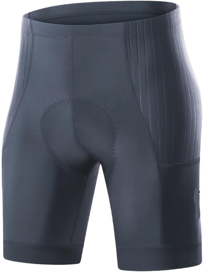 Short de vélo homme rembourré pour le confort longue distance d'été