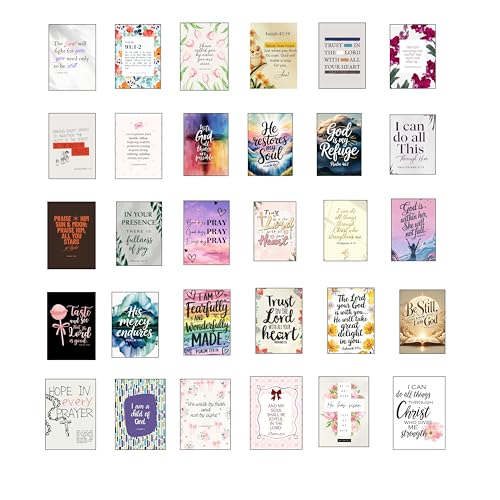 Image of Bible Pocket Cards - Christmas & Thanksgiving Gift Pack (30 Cards) | 2.5x3.5 Inches | Inspirational Scripture Verse Wallet Size for Daily Devotion, Prayer, Church & Faith Gifts