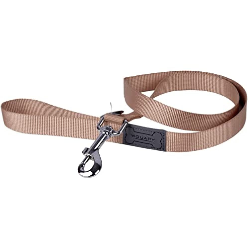 Wouapy Basic Line Lead for Dog 40 mm/50 cm, Beige