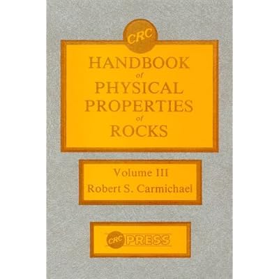 Handbook of Physical Properties of Rocks, Volume I