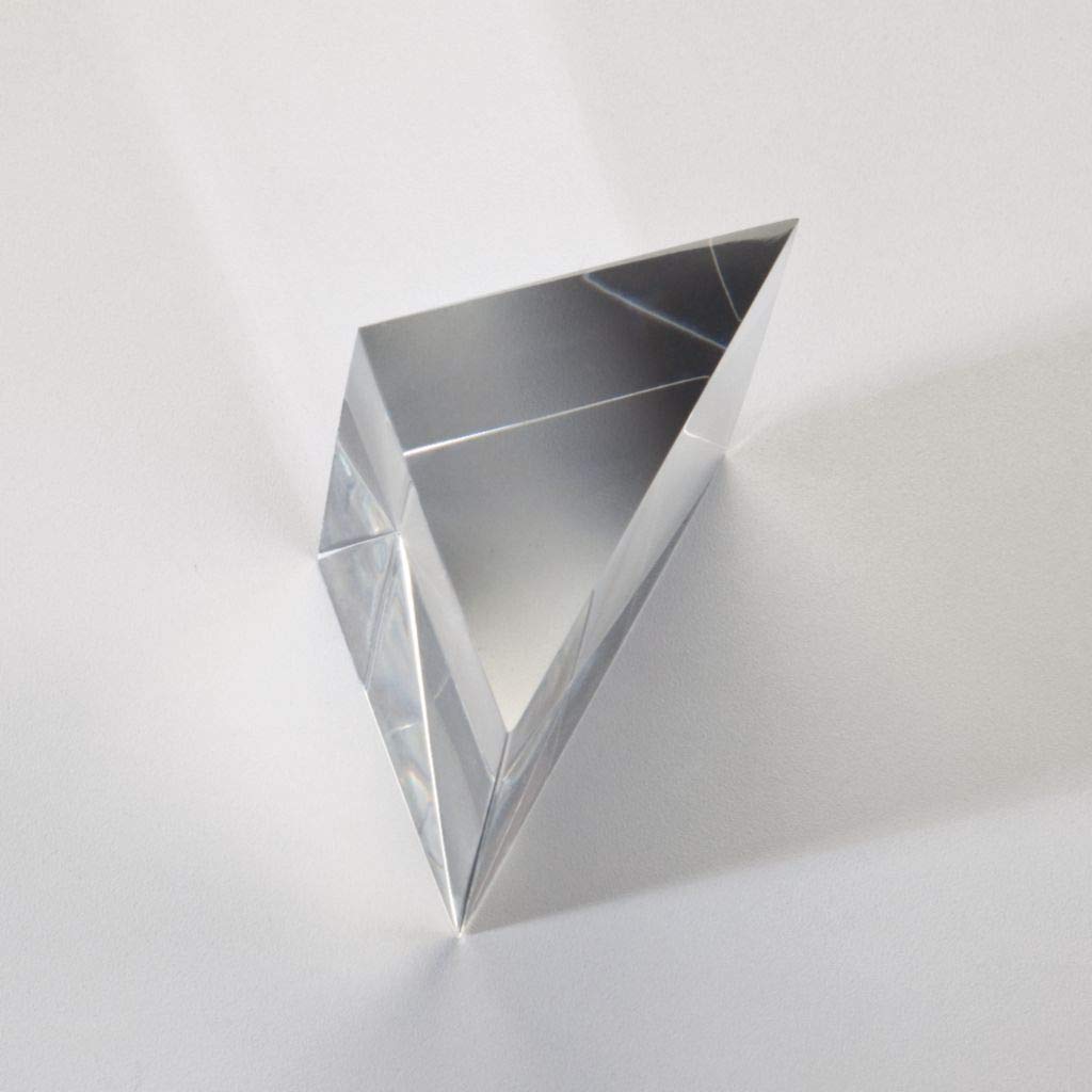 United Scientific Supplies PAR048 Right Angle Prism, 47 mm Right Angle Side, 67 mm Hypotenuse, 50 mm Length, Acrylic-image-19