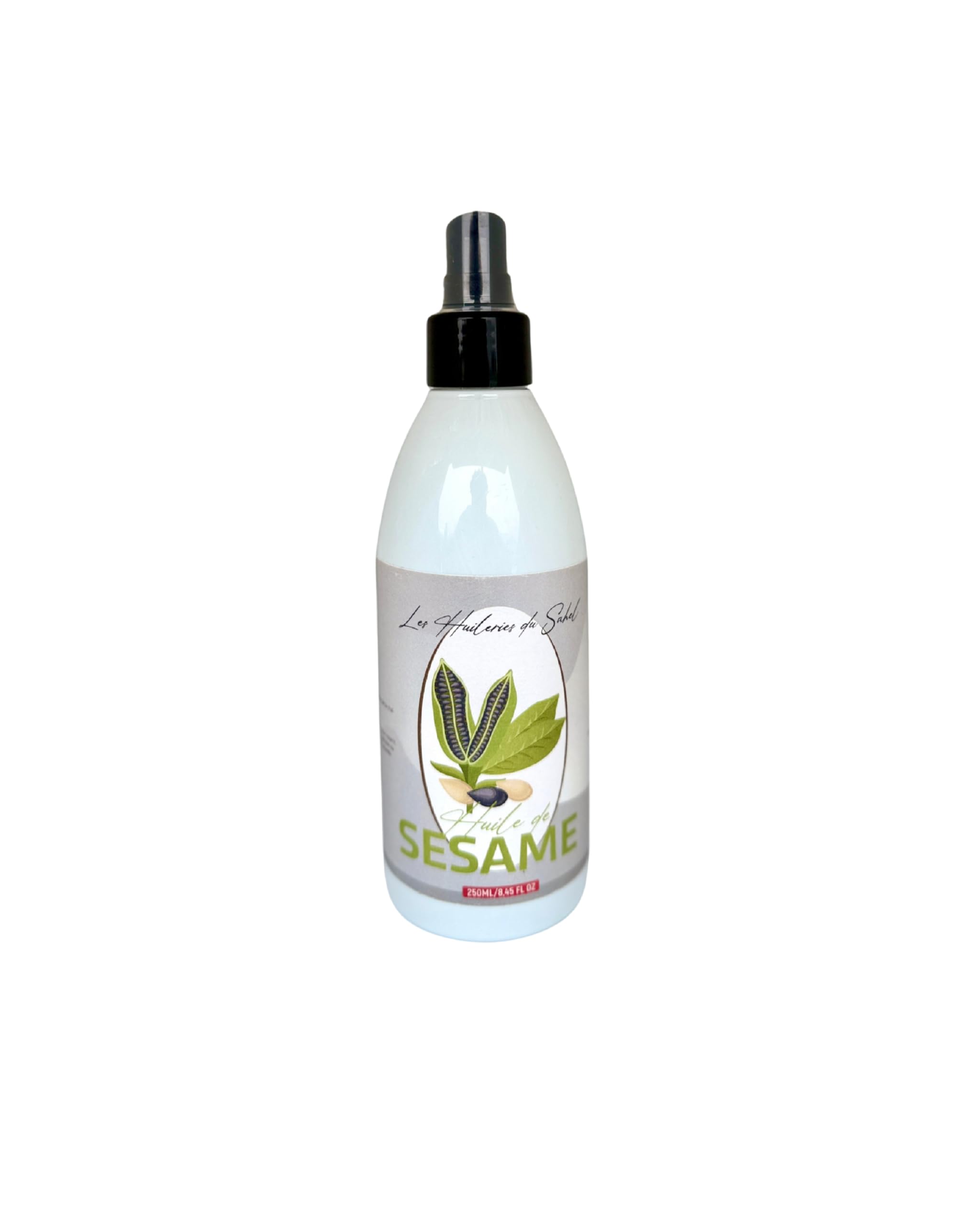 huile de sésame pure et naturelle – pressée à froid – visage, corps, cheveux & massage – riche en vitamine e et antioxydants – usage cosmétique (250ml)