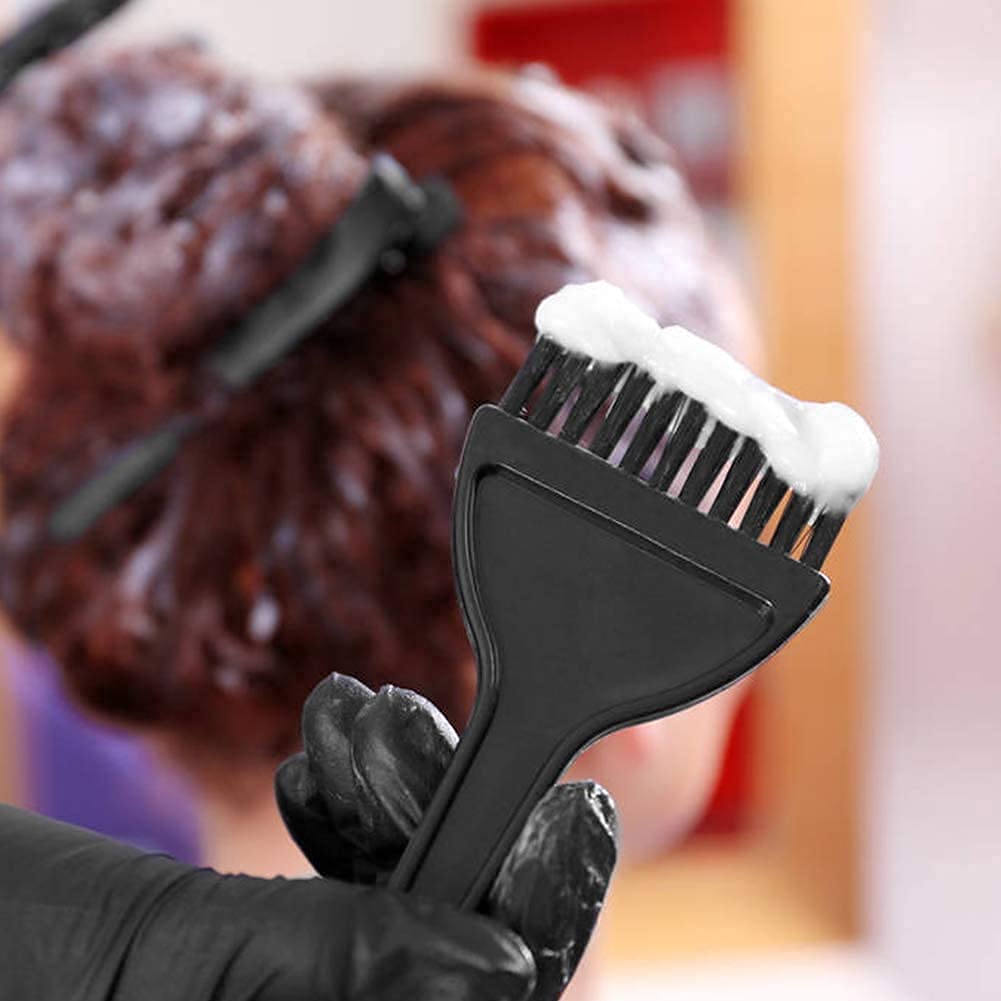 SIOPAWORLD Hair Coloring Dyeing Brush with Bowl   , Professional Use for Saloon Color Mixing Bowl    Set and Parlous Both Men and Women (Pack of 2) (Black Color) - Image 8 thumbnail