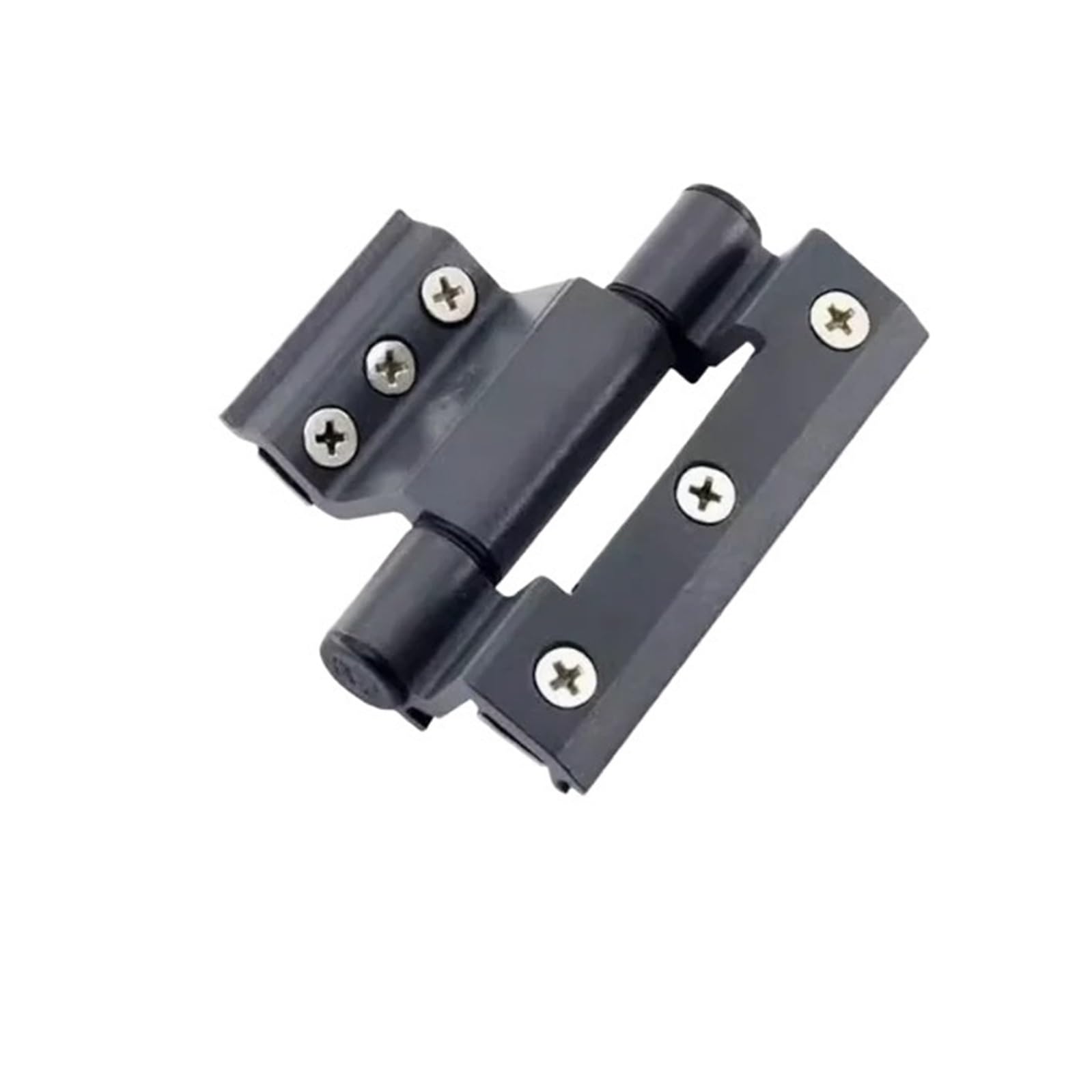 Weokdfha Gray - 100Mm Window Hinge 1 Pcs Aluminum Alloy Door And Window Hinge Broken Bridge Heat Insulation Flat Open Hardware Folding Thickened Hinges(Gray-100Mm)