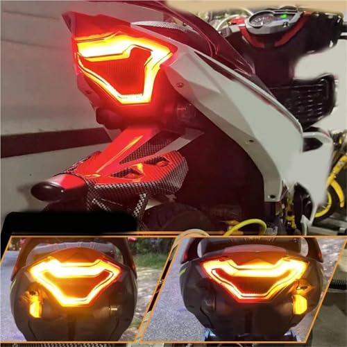Clignotants intégrés Yamaha Y15ZR pour résoudre les pannes de feu arrière