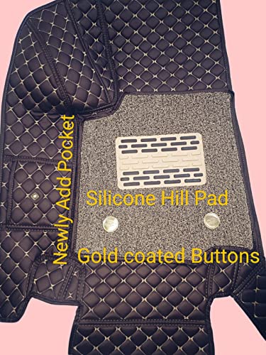 Image of Scorpio New 2022 7D Prime Mats (Coffee with Beige) + Free Scorpio N Car TPU Key Cover Worth Rs.390