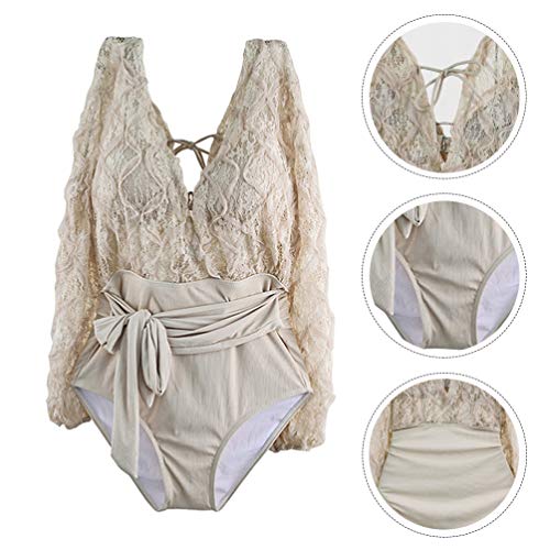 BESPORTBLE Traje de banho peça única roupa de banho sexy para mulheres