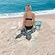 JAODFK Strandtuch Mikrofaser Beach Towel Badetuch Sandfrei XXL Schnelltrocknend Strandhandtuch Damen Groß Strandtücher Sommer Zubehör Handtuch Strand Mädchen Geschenke für Damen 180 * 80 Meerestier