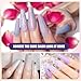 Artdone Sheer Gel Nail Polish Set Jelly UV Gel 6 Colors Translucent Milky White Pink Nude Brown Colors Nail Polish For All Seasons