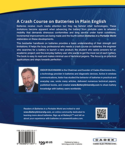 Snapklik.com : Batteries In A Portable World: A Handbook On ...