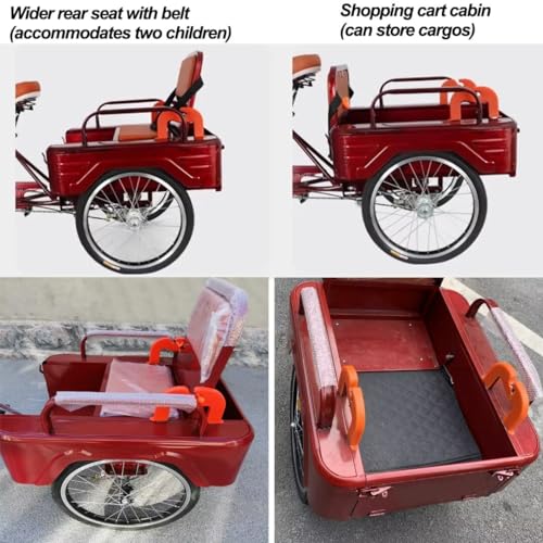 Triciclo Paseo para Adultos con Cabin, 20 in miniatura 6