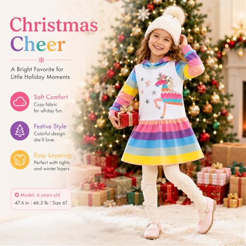Image of VIKITA 2017 Girls Embroidery Cotton Long Sleeve Flower Dresses LH5460 for 1-8 Years ?-