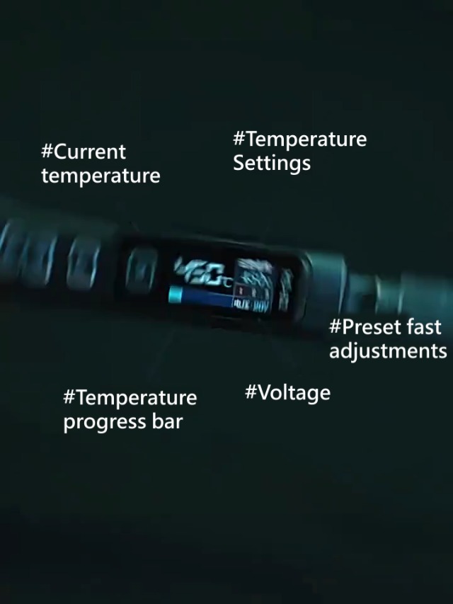 Saldatore Elettrico 100W HS-02A - Con 6 Teste, Display IPS, Per Riparazioni Elettroniche - Foto 6