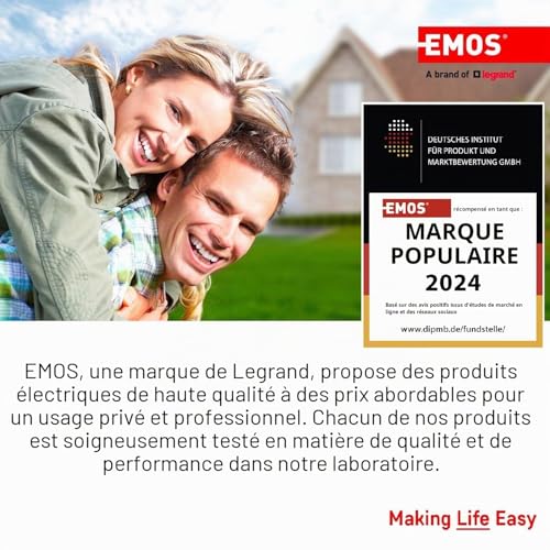 EMOS Capteur sans fil pour station météo EMOS E6018, argenté – vue 6