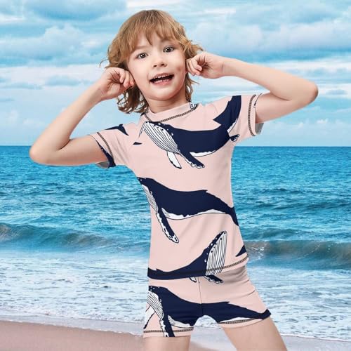 Lonely WhalesChildren's Swimsuits Boys Two Piece Suit10-12Y（150cm）3