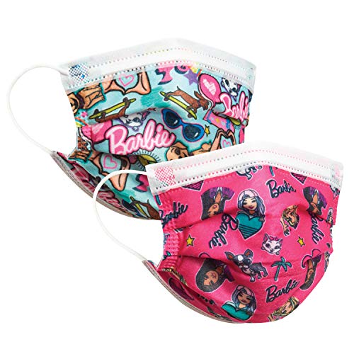 Just Play 61052 Children’S Single Use Face Mask, Barbie, 14 Count, Small, Ages 2 - 7, Kids Toys thumb #2