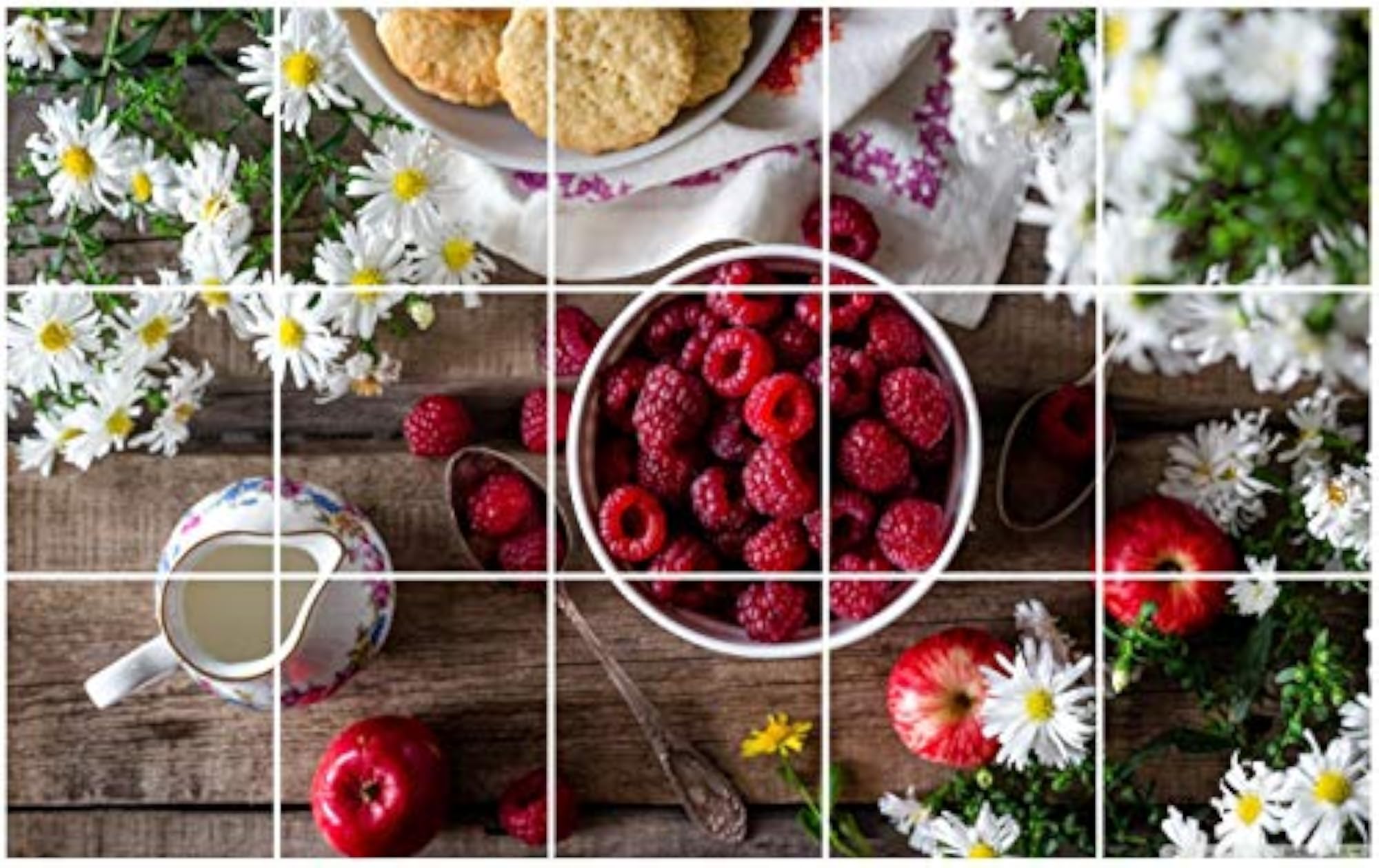 Fruits Strawberry Wall Stickers for Kitchen