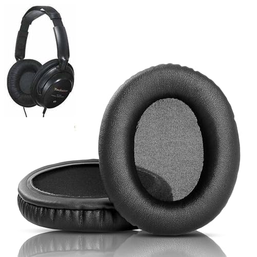 Repuestos Almohadillas RP-F295 para Auriculares Technics RP-F295 RP-F290 RP-F200 con Cuero Proteico y Espuma de Memoria miniatura 1