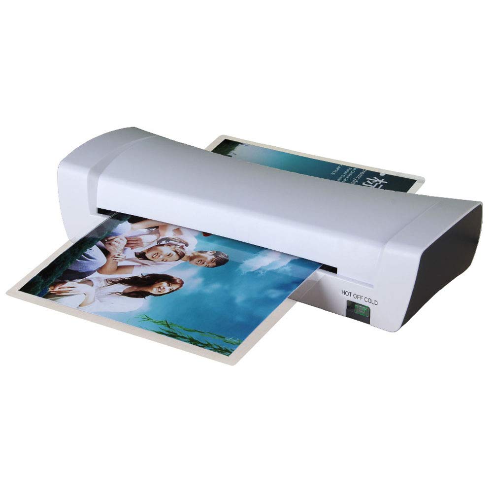 Laminator, laminator A4 na gorąco i na zimno, papierowy laminator fotograficzny do domu/szkoły/biura