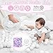 Realhaha Ball Pit Balls 100 PCS, Star Shapes for Babies Kids Playpen Plastic Balls for Babies Ball Pool Puppy Playballs, Purple