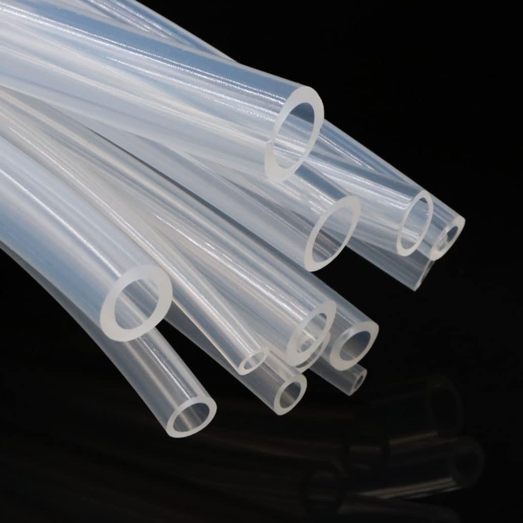 1 manguera de silicona grado alimenticio, tubo flexible transparente, diámetro 2, 4, 5, 6, 7, 8, 9, 10, 11, 12, 14 y 16 mm(Id 6mm X 9mm Od,10 meters)
