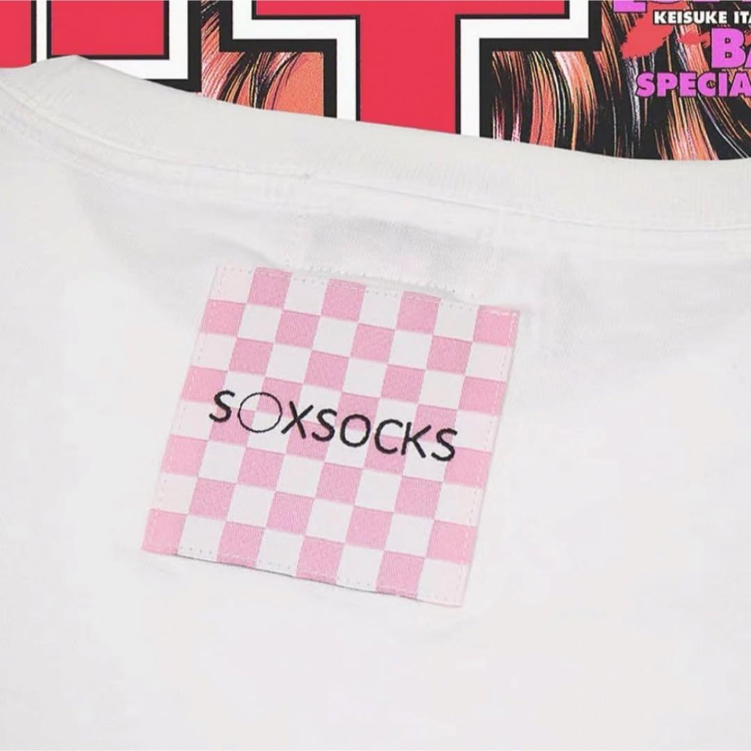 Amazon.co.jp: 鼓動ロンT バキSAGA 性× SOXSOCKS : ファッション