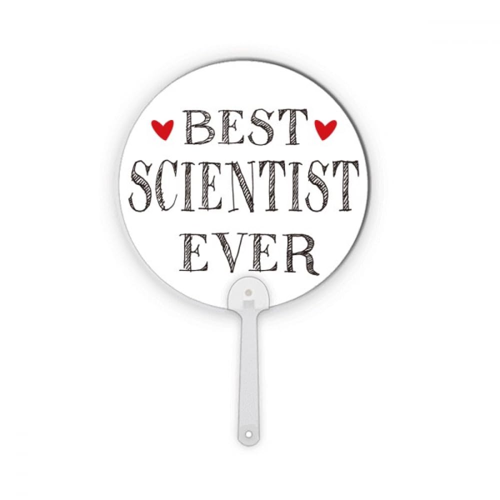 Éventail Best Scientist Ever cadeau original pour chercheur et scientifique