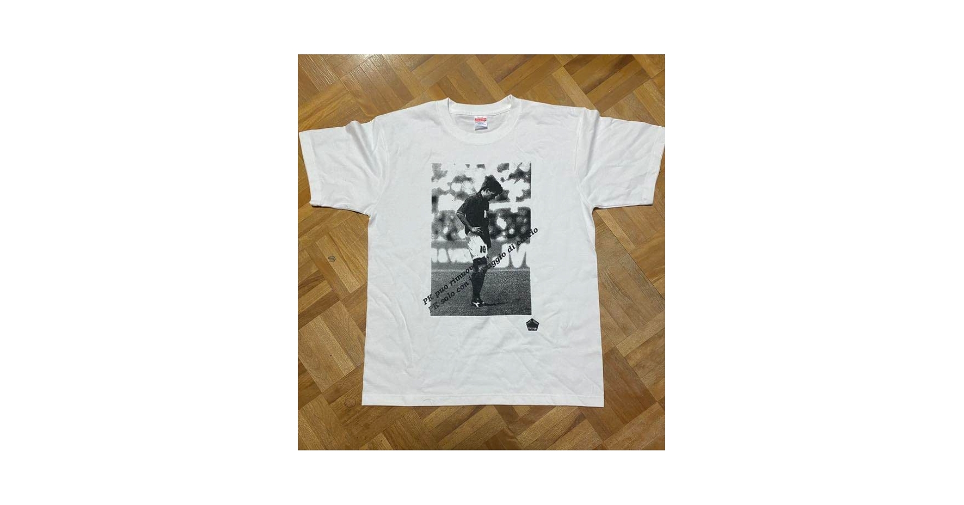 Amazon.co.jp: フォトTシャツ Sサイズ ロベルト バッジョ