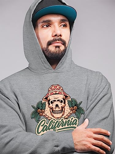 Pull sweat à capuche homme large pour le quotidien - 2