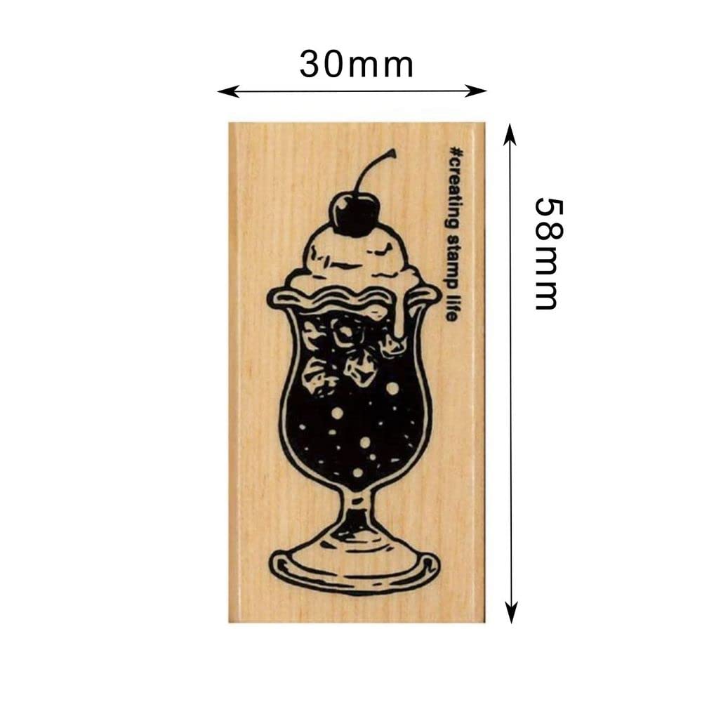 Amazon.co.jp: こどものかお Nアイラブスタンプ クリームソーダ 1535 