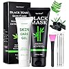 Blackhead-Remover-Mask-4-in-1-Charcoal-Peel-Off-Face-Mask-Skin-Care-Gel-Extractor-Tools-Silicone-Brush-Deep-Cleansing-Peel-Mask-Blackhead-Mask-Kit-Vara-Nature Vara Nature Blackhead Remover Mask 4-in-1 | Charcoal Peel Off Face Mask & Skin Care Gel & Extractor Tools & Silicone Brush | Deep Cleansing Peel Mask | Blackhead Mask Kit