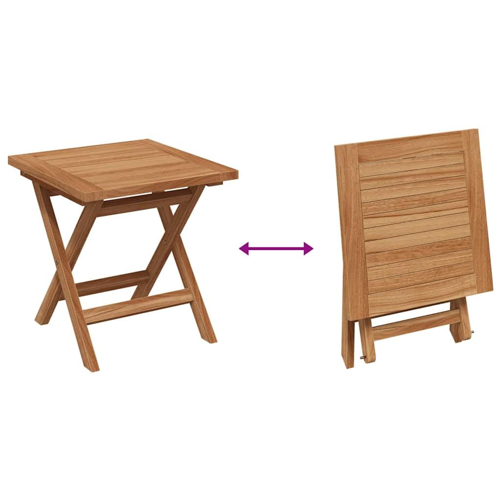 vidaXL Transat 2 pcs Bois de Teck Massif Marron, Transat Pliable rectangulaire, Moderne, Jardin et terrasse, Chaise Relax en Teck, mobilier extérieur