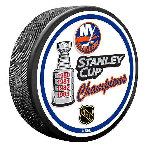 Sports Decor New York Islanders Puck - Stanley Cup Champions
