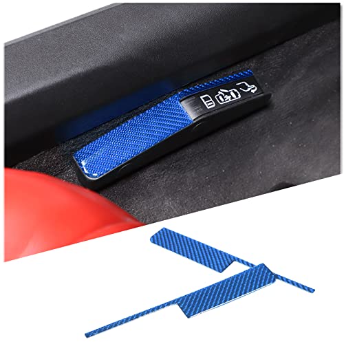 Protection carbone interrupteur porte Corvette C8 contre les rayures de boutons