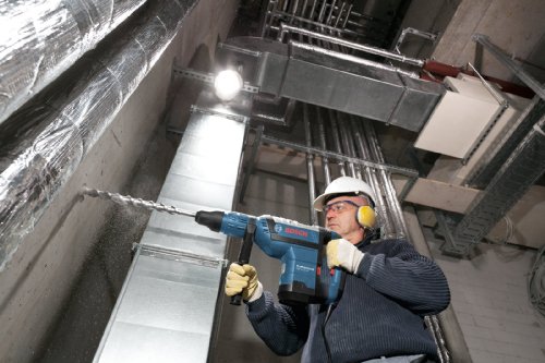 Bosch Professional boorhamer GBH 8-45 DV (1500 watt, boor-Ø in beton met hamerboren: 12-45 mm, slagenergie max.: 12,5 J, SDS max, incl. vettube, extra handgreep, in koffer) - Afbeelding 6