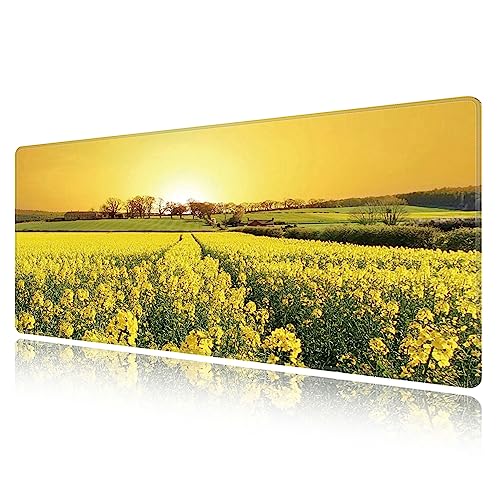 Tapis de souris géant 140cm LL-COEUR base antidérapante et tissu fluide