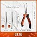 Fish Bone Pliers Tweezers 3pcs Fish Deboning Tools for All Kind of Fish Stainless Steel (3pcs)
