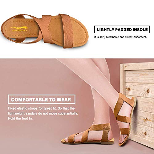 Image of DAYDAYGO Women's Elastic Flat Sandals