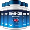 Brain Care Supplements for Memory and Focus Capsules, BrainCare Advanced Formula Nerve Health Support - Maximum Strength Nootropics Brain-Care All Natural Health Support Pills Reviews (5 Pack)