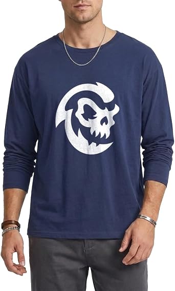 Cotton T Shirts for Men Long Sleeve Casual Pullover Crew Neck Lightweight Tees Undershirts Tops